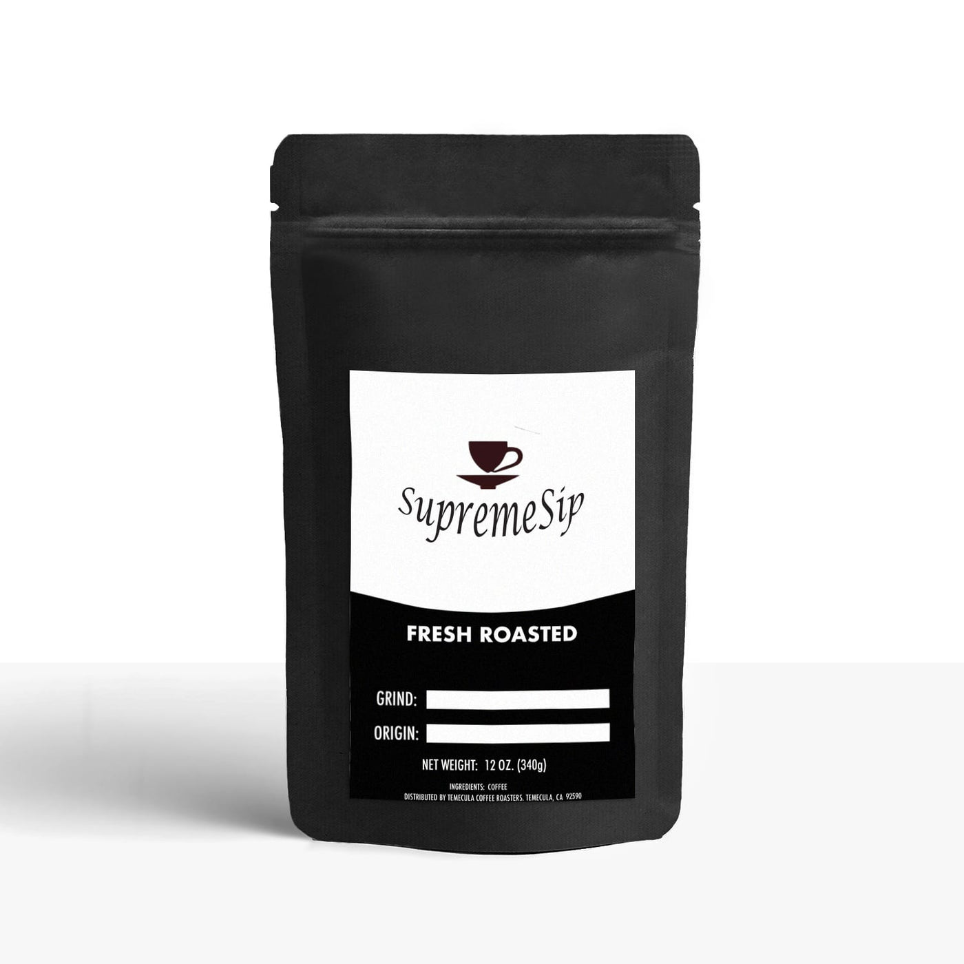 French Roast Coffee – Bold and Rich Deep Dark Roast with Shiny Oil Sheen, Featuring Bittersweet Flavor and Low Acidity, Sourced from Top African Coffees